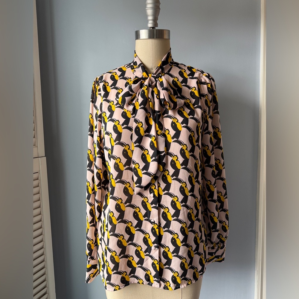 Fabulous Avec Les Filles Toucan Print Blouse